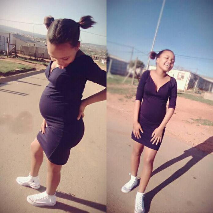 12 years pregnant south Africa girl